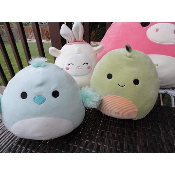 Squishmallows Lot Kesla Calico Cat - Dinosaur - Pandora Pegasus Pig - Lamb Chick - Picture 5 of 10